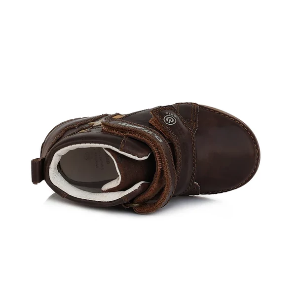 D.D. Step barna csillagos bokacsizma - LED - A050-288B