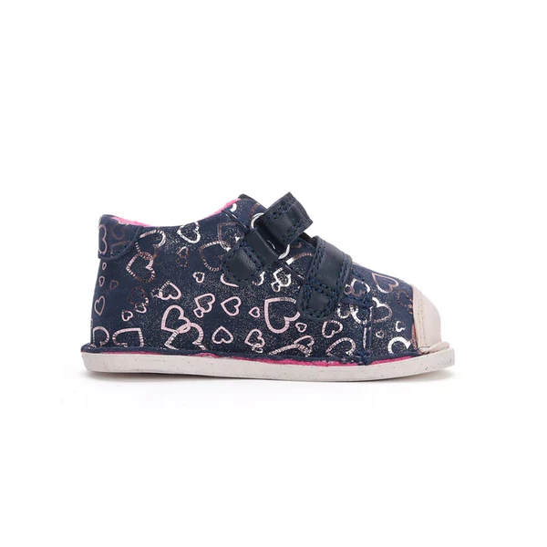 D.D. Step barefoot - szívescskés zárt cipő - A085-42299B