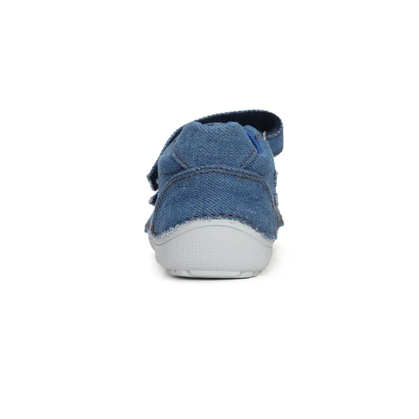 D.D. Step barefoot kék vászoncipő - C063-41360