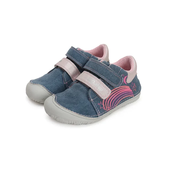 D.D. Step barefoot csillagos vászoncipő - C073-41805