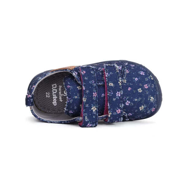 D.D. Step barefoot virágos vászoncipő - C086-42126B