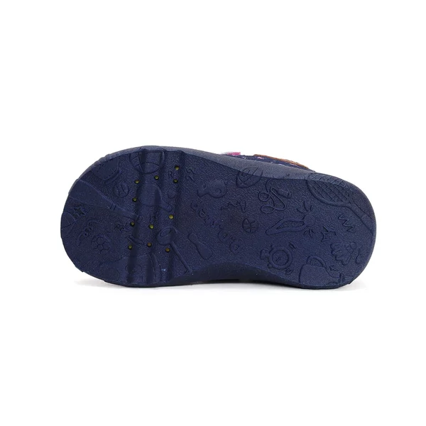 D.D. Step barefoot virágos vászoncipő - C086-42126B