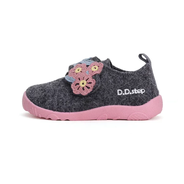 D.D. Step barefoot virágos vászoncipő - C086-42786