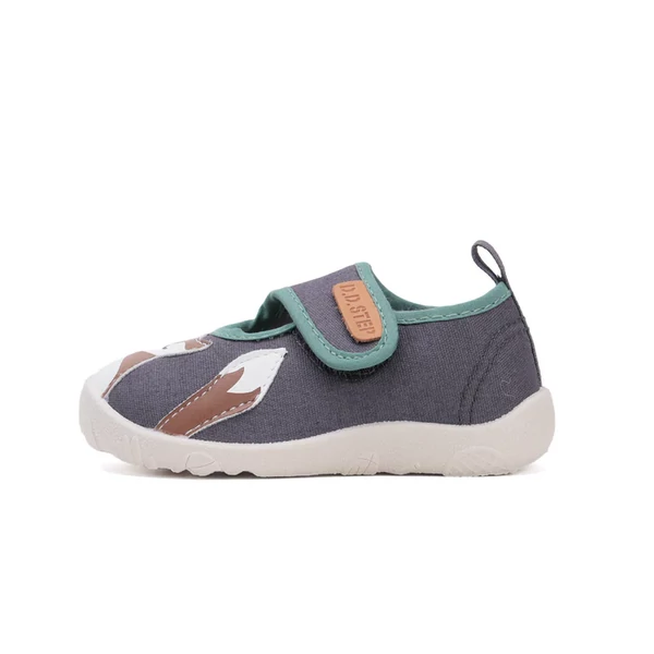 D.D. Step - Barefoot rókás vászoncipő - C086-51716