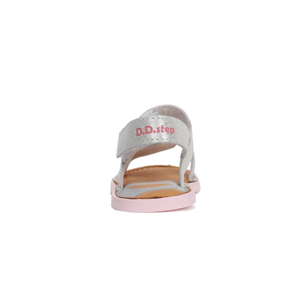 D.D. Step - Ezüst-rózsaszín - Barefoot szandál - G076-41539A