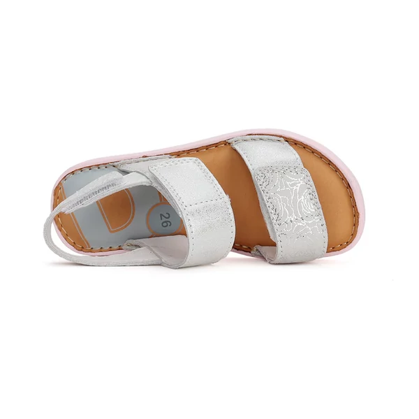 D.D. Step - Ezüst-rózsaszín - Barefoot szandál - G076-41539A