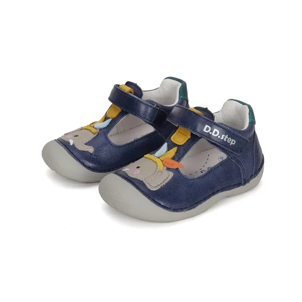 D.D. Step kék elsőlépés nyitott cipő - H015-41764