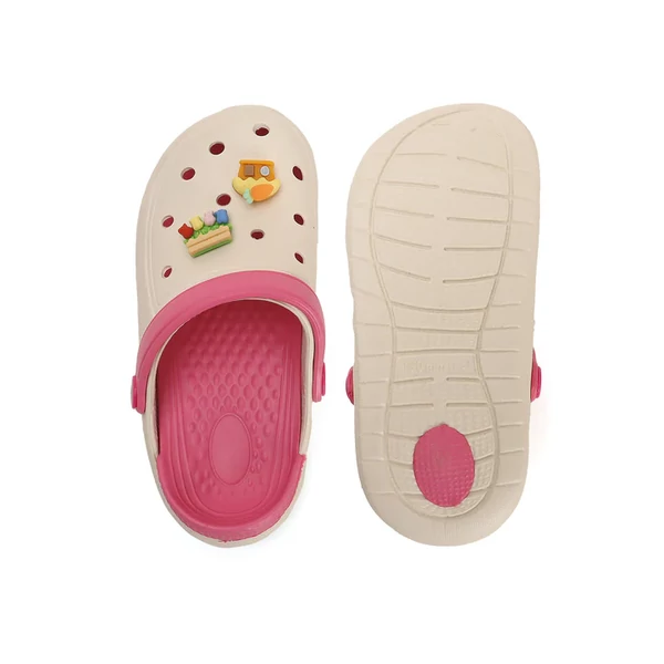D.D. Step rózsaszín mintás papucs - J091-41700E