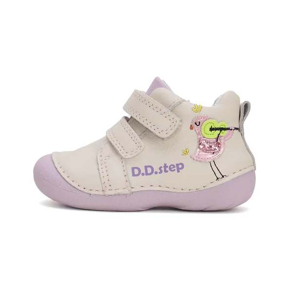 D.D.Step Kislány első lépés szürke bokacipő - S015-51542A