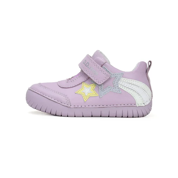 D.D. Step lila csillagos zárt cipő - S050-41607A