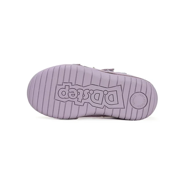 D.D. Step lila csillagos zárt cipő - S050-41607A