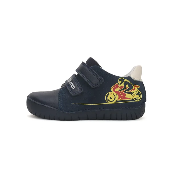 D.D. Step sötékék motoros zárt cipő - S050-42355A