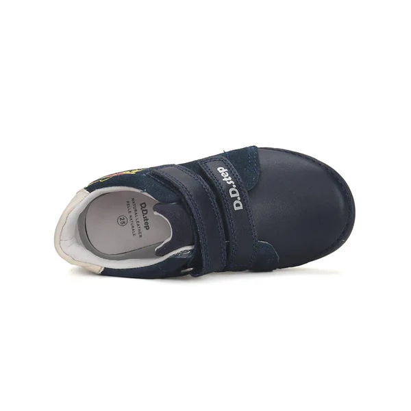 D.D. Step sötékék motoros zárt cipő - S050-42355A