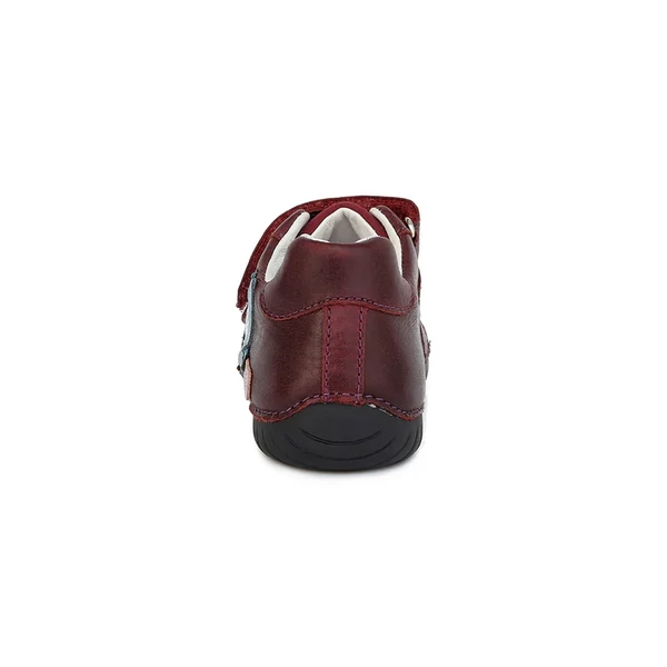 D.D. Step bordó madaras zárt cipő - S050-674A
