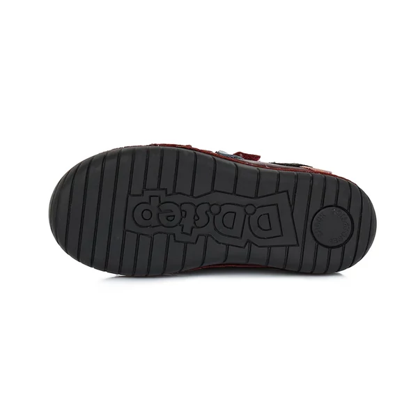 D.D. Step bordó madaras zárt cipő - S050-674A
