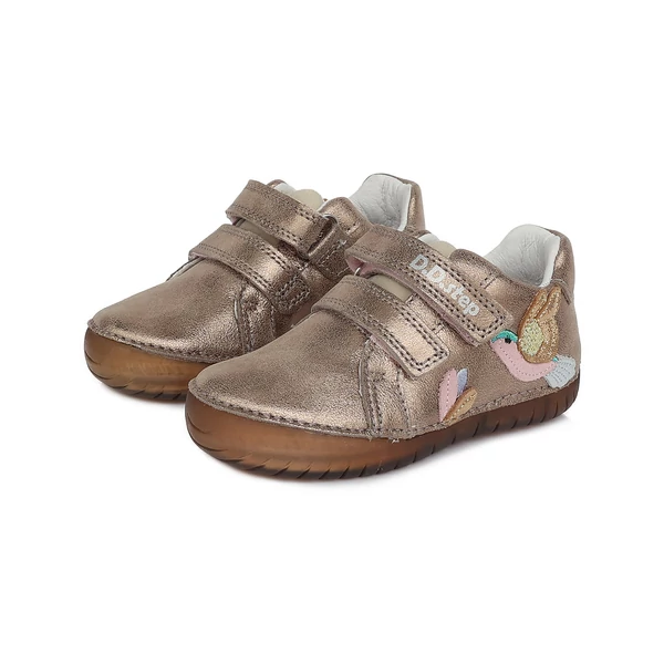 D.D. Step arany, madaras zárt cipő - S050-674B