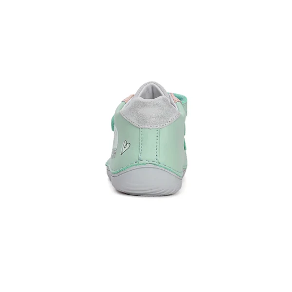 D.D. Step barefoot dream türkiz zöld zárt cipő - S073-41578