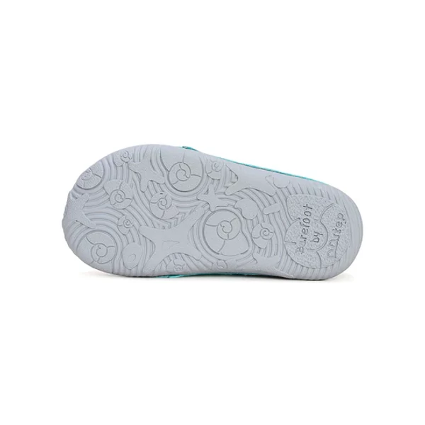 D.D. Step barefoot dream türkiz zöld zárt cipő - S073-41578