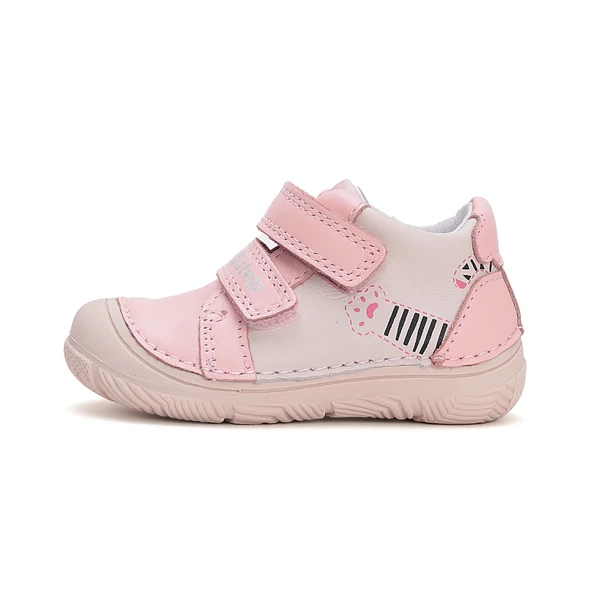 D.D. Step csillagos rózsaszín zárt cipő - S082-51505