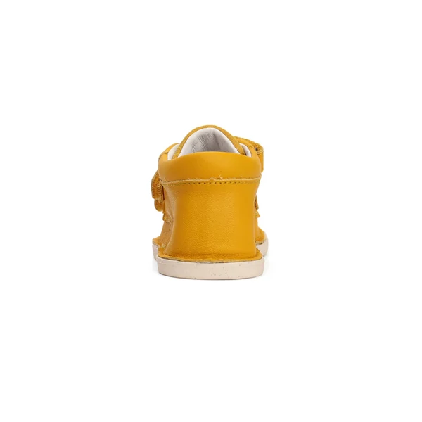 D.D. Step barefoot sárga zárt cipő - S085-41744