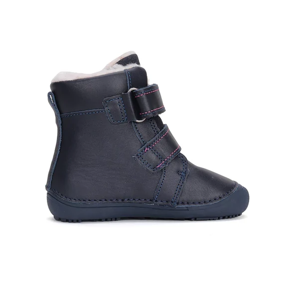 D.D. Step barefoot szívecskékkel, bélelt bokacipő cipő - W063-42152