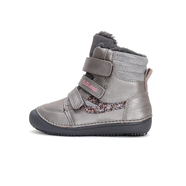 D.D. Step barefoot - lány, bélelt bokacipő cipő - W063-42754C
