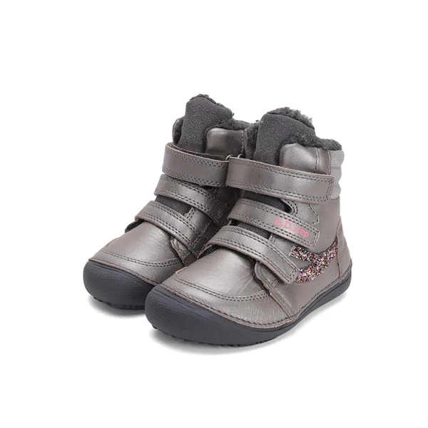 D.D. Step barefoot - lány, bélelt bokacipő cipő - W063-42754C - 25