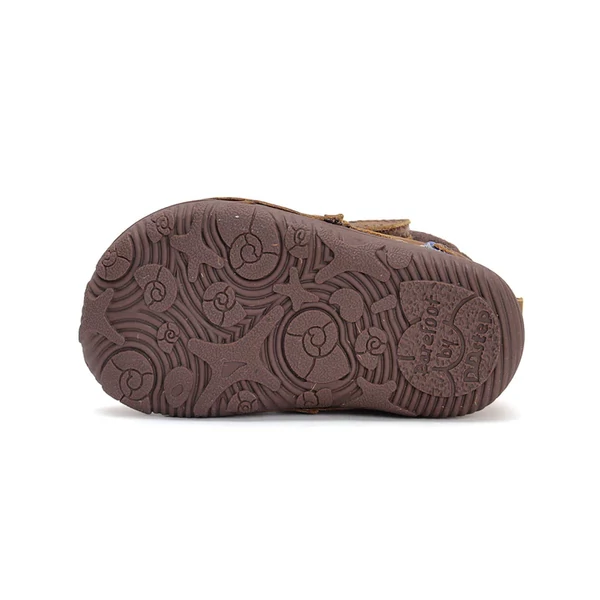D.D. Step barefoot kék, bélelt bokacipő cipő - W073-42814A - 29
