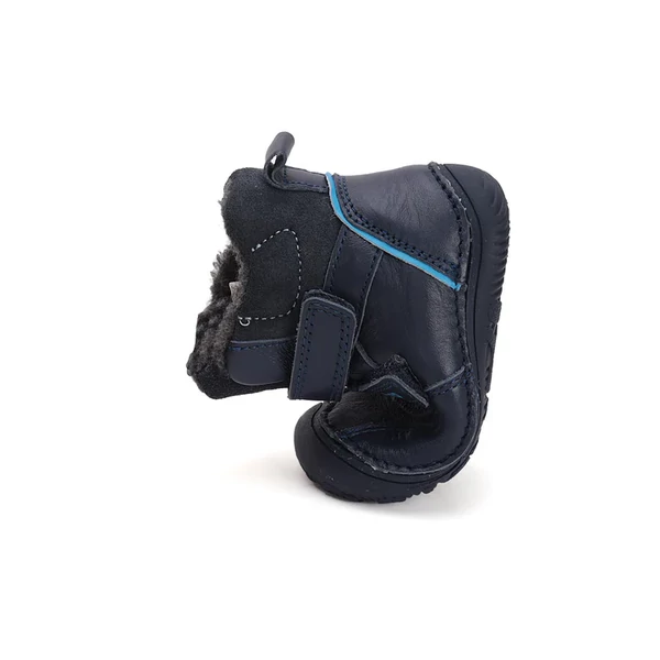 D.D. Step barefoot kék, bélelt bokacipő cipő - W073-42814A