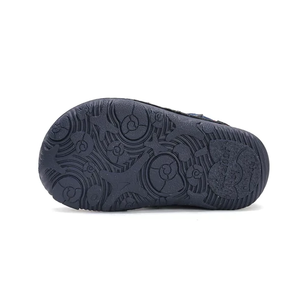 D.D. Step barefoot -  Sötétkék-rózsaszín bokacipő - W073-42814B
