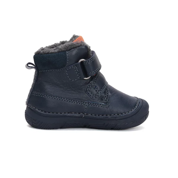 D.D. Step - Sötétkék-narancs mackós bokacsizma - W082-42774B