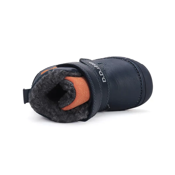 D.D. Step - Sötétkék-narancs mackós bokacsizma - W082-42774B