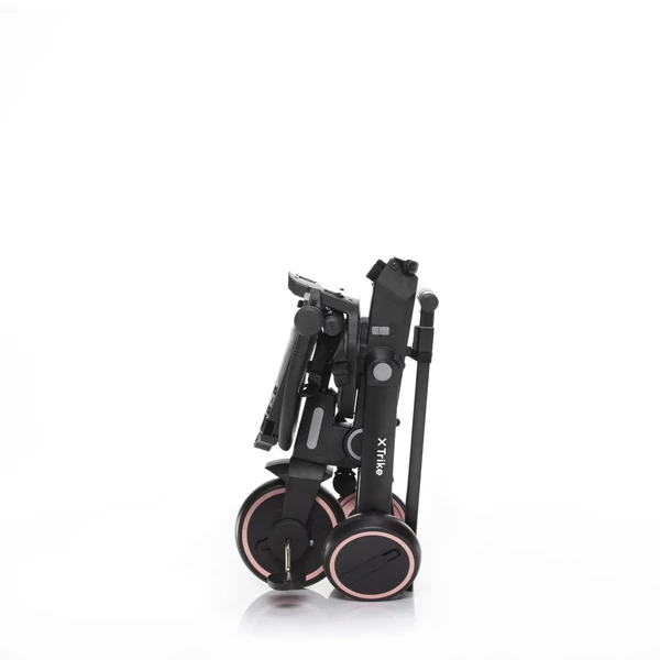Zopa tricikli - X Trike tolókarral Quartz Pink