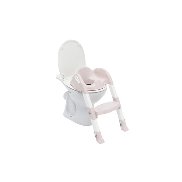Thermobaby lépcsős wc-szűkítő Kiddyloo - Rózsaszín